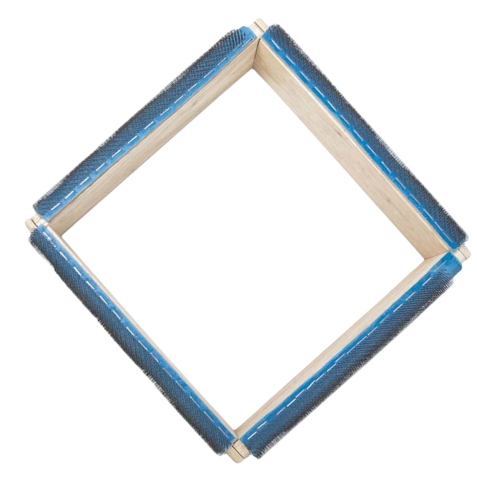 Practical Embroidery Frame Detachable Sewing Tools Wood DIY Durable Craft Cross Stitch Hoop Rug Hooking Frame for Cross Stitch