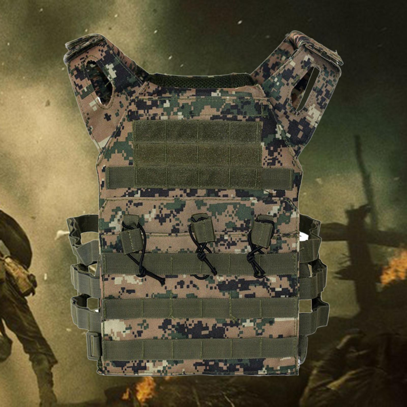 Vest Plate Carrier Assault Gear Jacket Outdoor Jungle 1