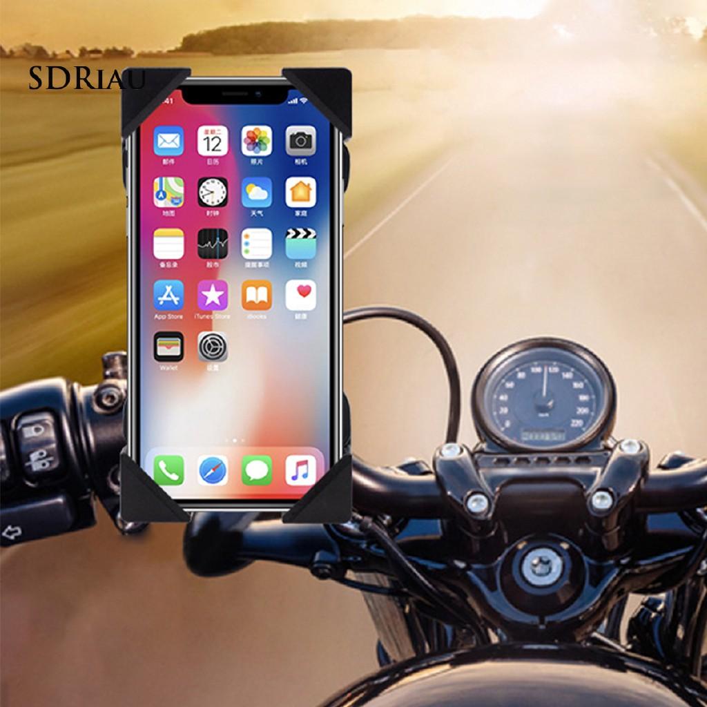 Giá đỡ sạc điện thoại gắn tay lái xe mô tô tiện lợi