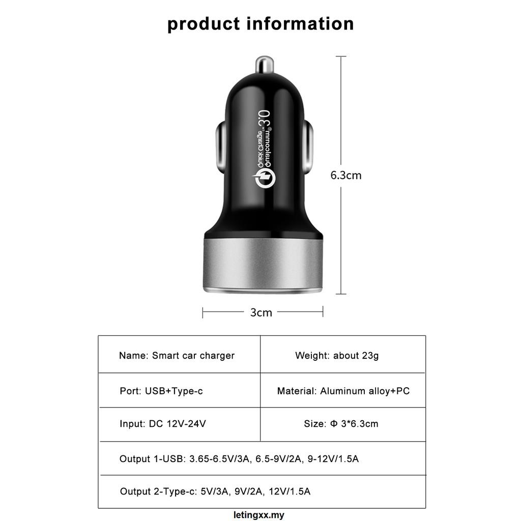 Củ Sạc Nhanh Usb 3.0 6A 36W Qc3.0 Cho Iphone 12 Huawei Xiaomi Type C