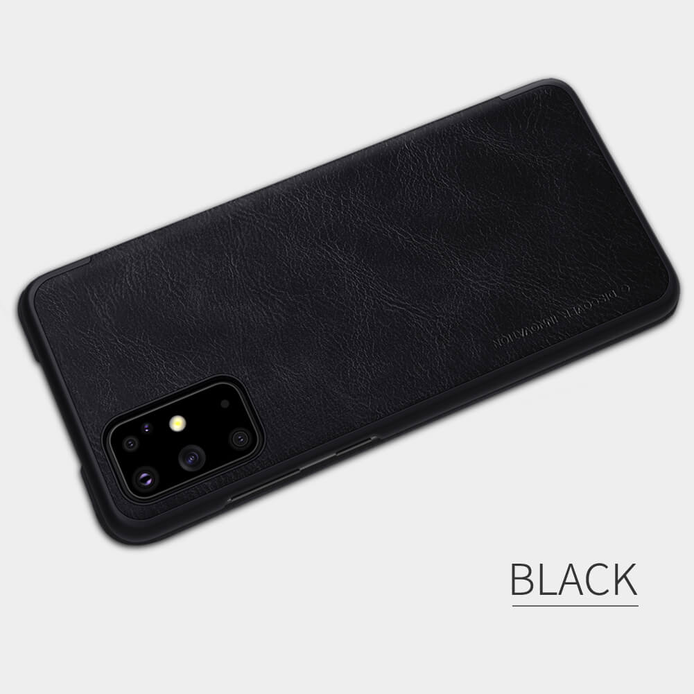 Bao da Leather cho Samsung Galaxy S20 Plus hiệu Nillkin Qin HPK-01  - Hàng chính hãng