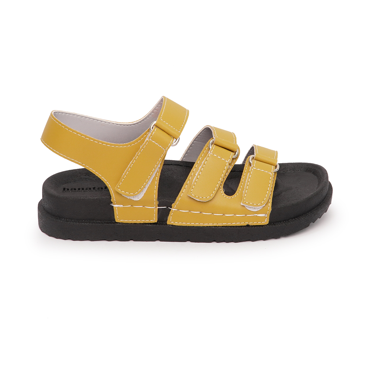 Sandal Nữ Cao 3cm Đế Cao Su Nguyên Khối Chống Trượt Mã HNSD424