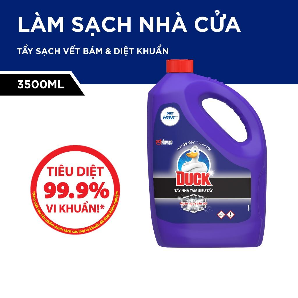 Dung Dịch Tẩy Rửa Nhà Tắm DUCK Siêu Tẩy Pro 3500ML