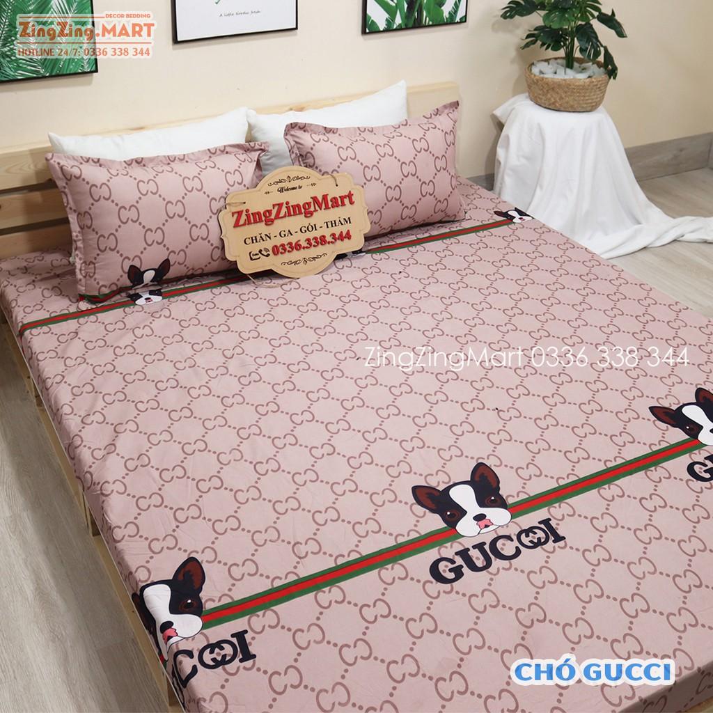 Combo Ga và 2 Vỏ Gối Nằm Báo Hồng