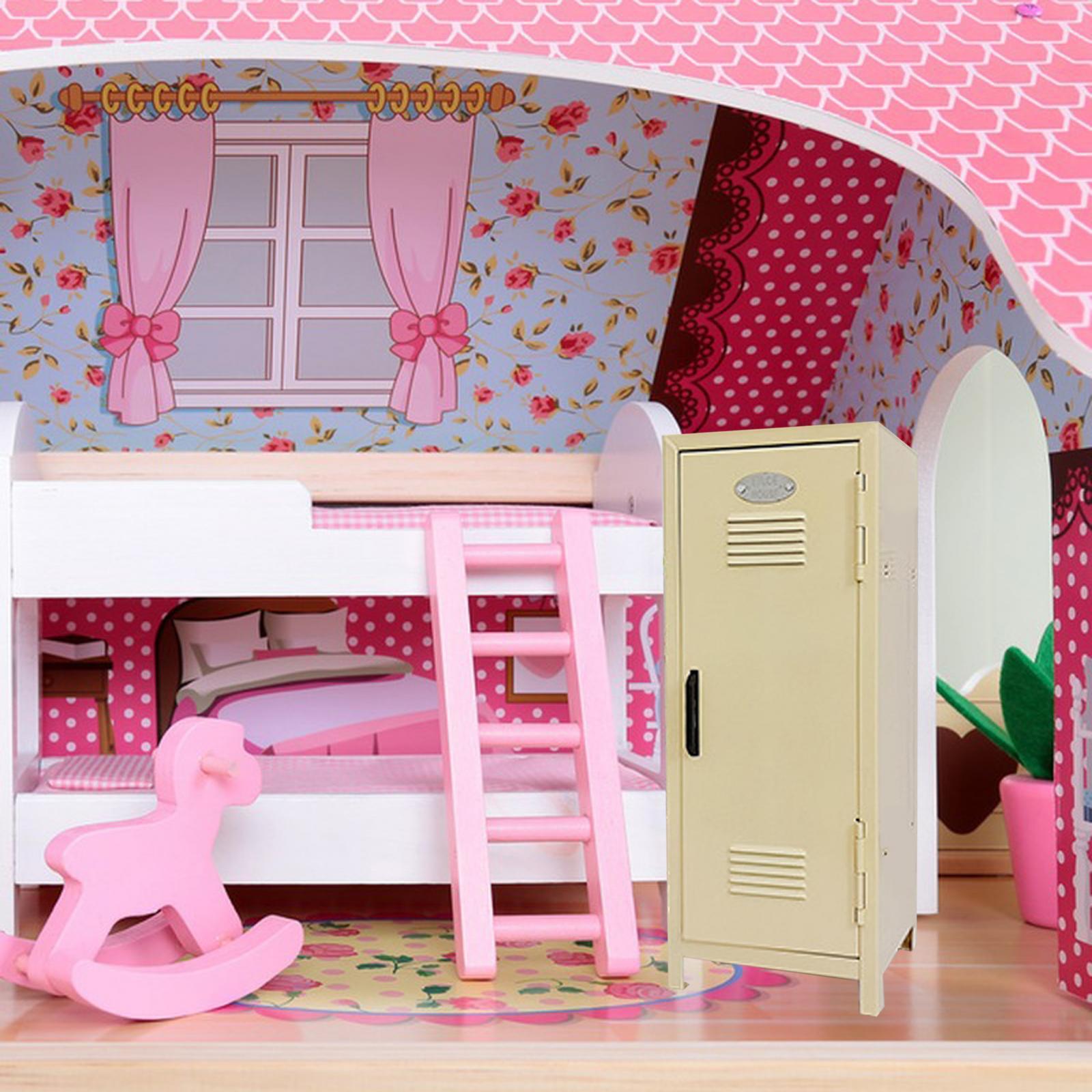 Makeup Storage Cabinet Two Layers Countertop Storage Cabinet for Office Home