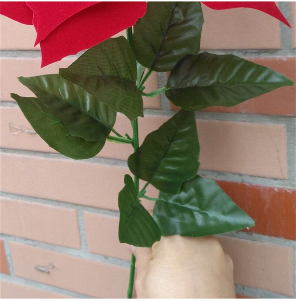 Chậu cây hoa trạng nguyên giả - cao 50cm - 4 bông - Cây giả, hoa lụa trang trí nhà cửa