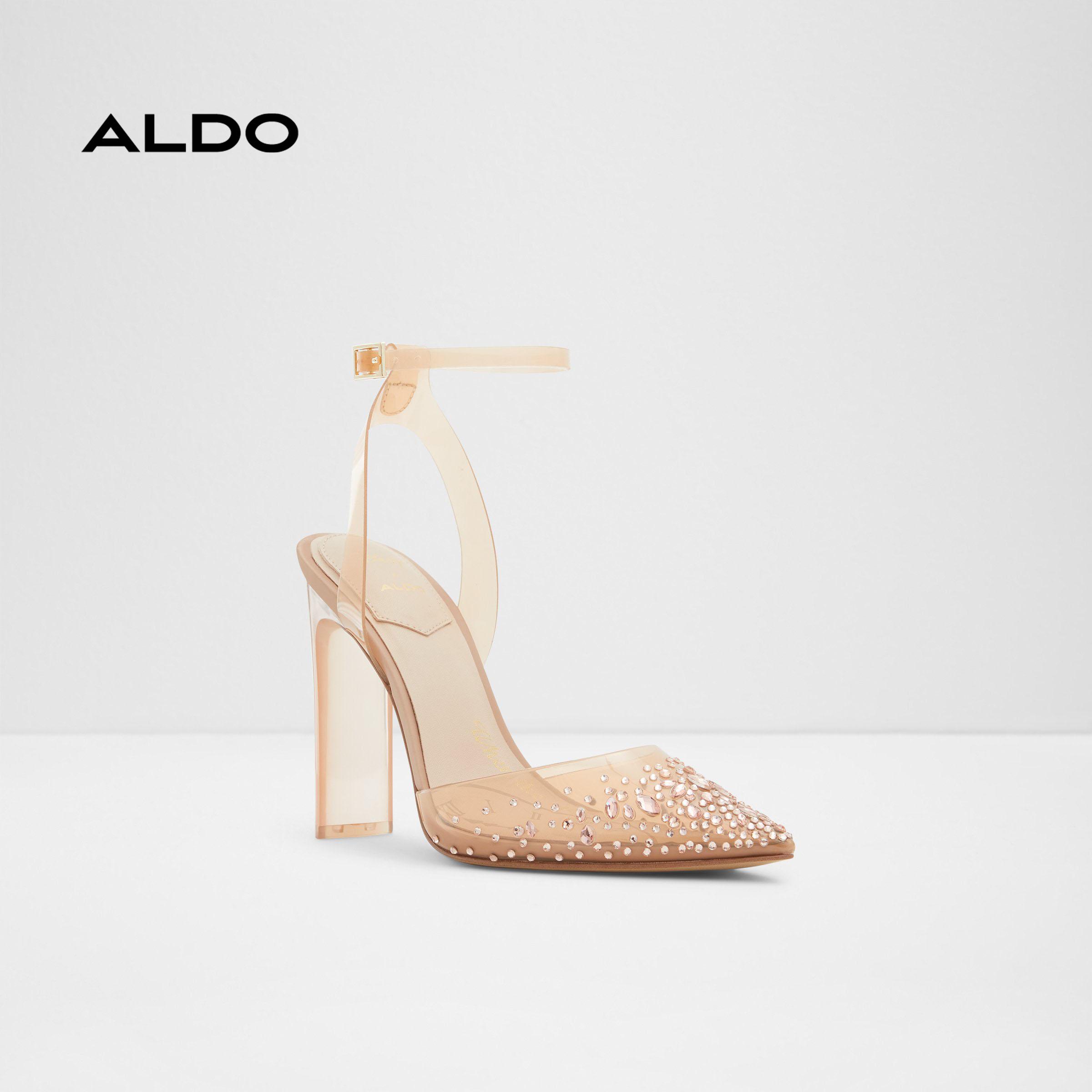 Sandal cao gót nữ Aldo GLASSSLIPPER