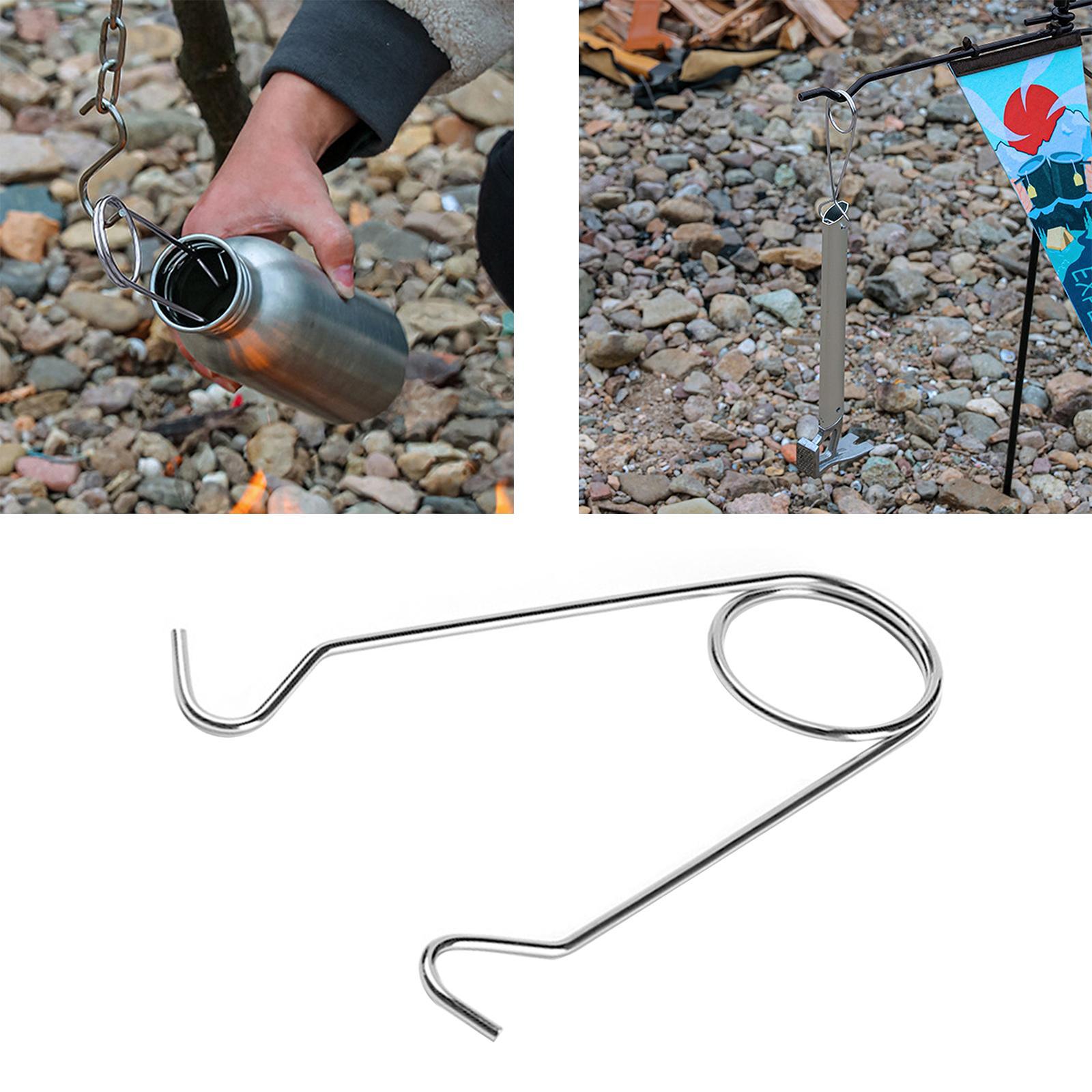 Camping Fish Mouth Spreader Water  Stainless Steel for Cookware