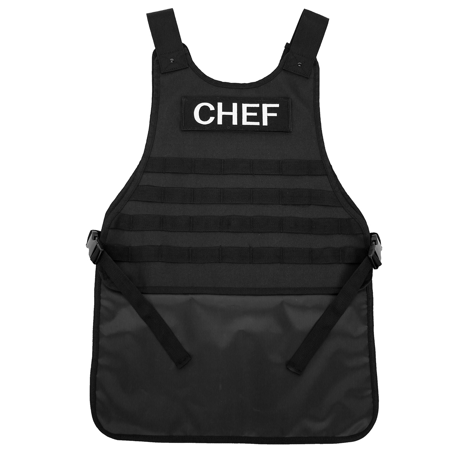 Áo giáp dạng vest CHEF với nhiều túi có thể tháo rời thuận tiện cho các hoạt động thực hành