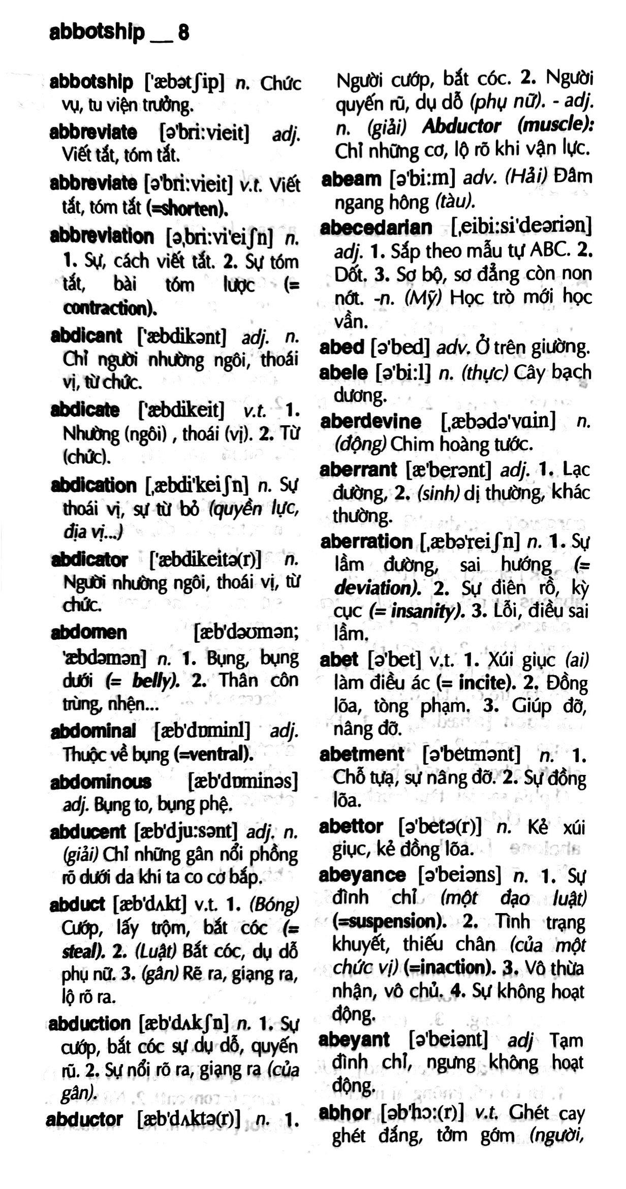 Sách - Từ Điển Anh-Việt - 340.000 Mục Từ Và Định Nghĩa (Tái Bản 2024)