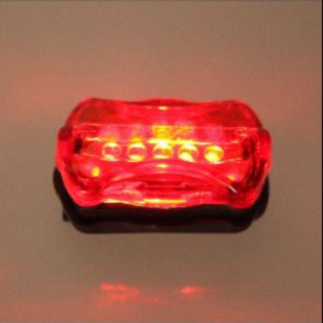 Bộ Đèn Pin Gắn Xe Đạp Và Đèn Chiếu Hậu 5 LED