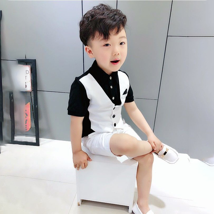 Set bé trai, bộ vest ghile công tử bạc liêu sang chảnh đáng yêu cho bé trai H64