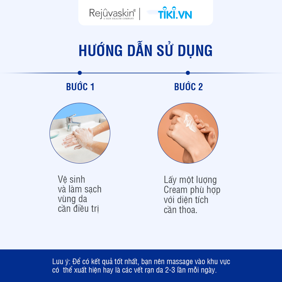 Kem Phục Hồi Da Rejuvaskin Skin Recovery Cream 100ml