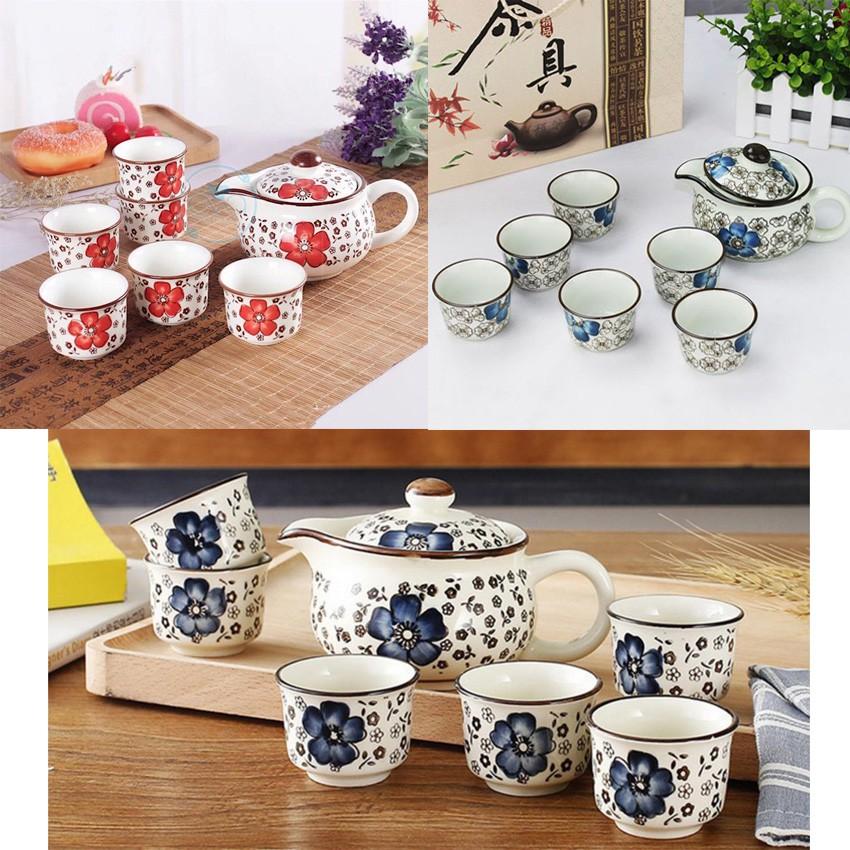 Bộ Ấm Trà Hoa Anh Đào Nhật
