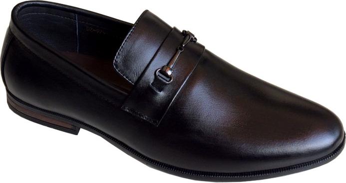 Giày tây nam Trường Hải màu đen da bò cao cấp GTN05981