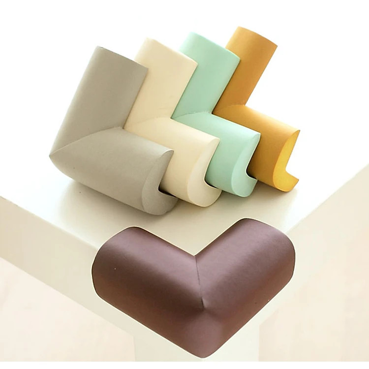 Combo 08 Miếng Bọt Biển Bọc Cạnh Góc Bàn PaKaSa - Giao màu ngẫu nhiên