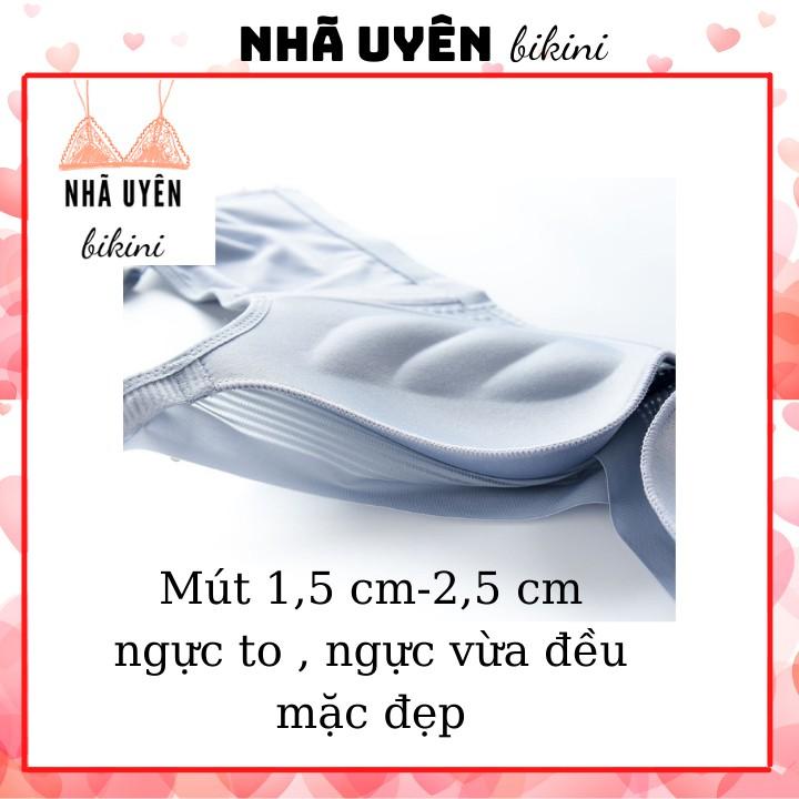 Áo ngực bản to độn vừa không gọng cao cấp dành cho mọi loại ngực che khuyết điểm lưng mỡ - áo bra mã chéo chéo