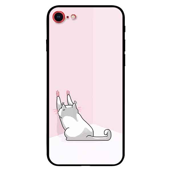 Ốp lưng in cho Iphone 7/ 8 Mẫu Mèo Cào