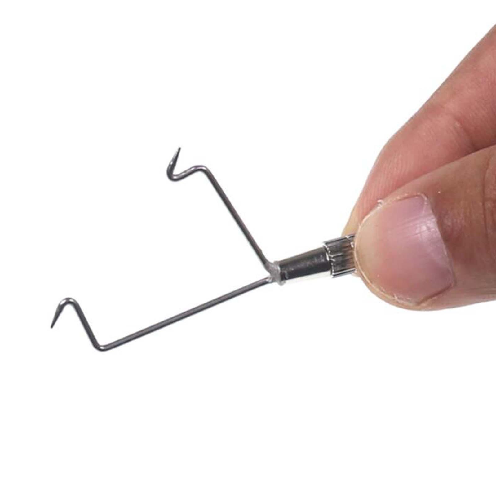 Fly Tying Finisher Device Stainless Steel Fishing Knot Tool Accessories