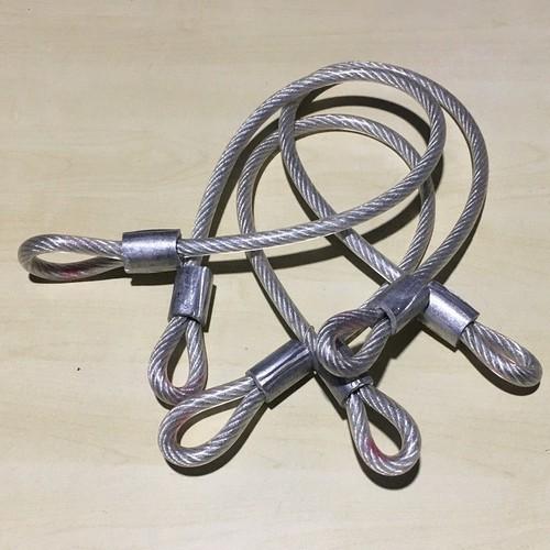 Dây cáp khóa xe chống cắt 10li độ dài từ 7m - 30m - capthepgiasi