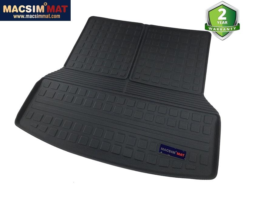 Thảm lót cốp Ford Explorer 2013-2017 nhãn hiệu Macsim chất liệu TPV cao cấp màu đen