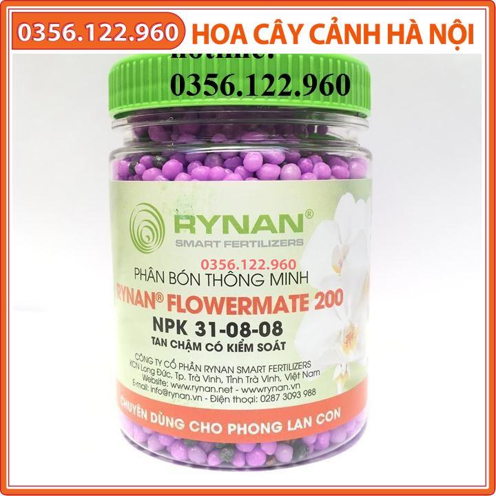 PHÂN BÓN TAN CHẬM THÔNG MINH CÓ KIỂM SOÁT RYNAN FM 200 dành cho lan con