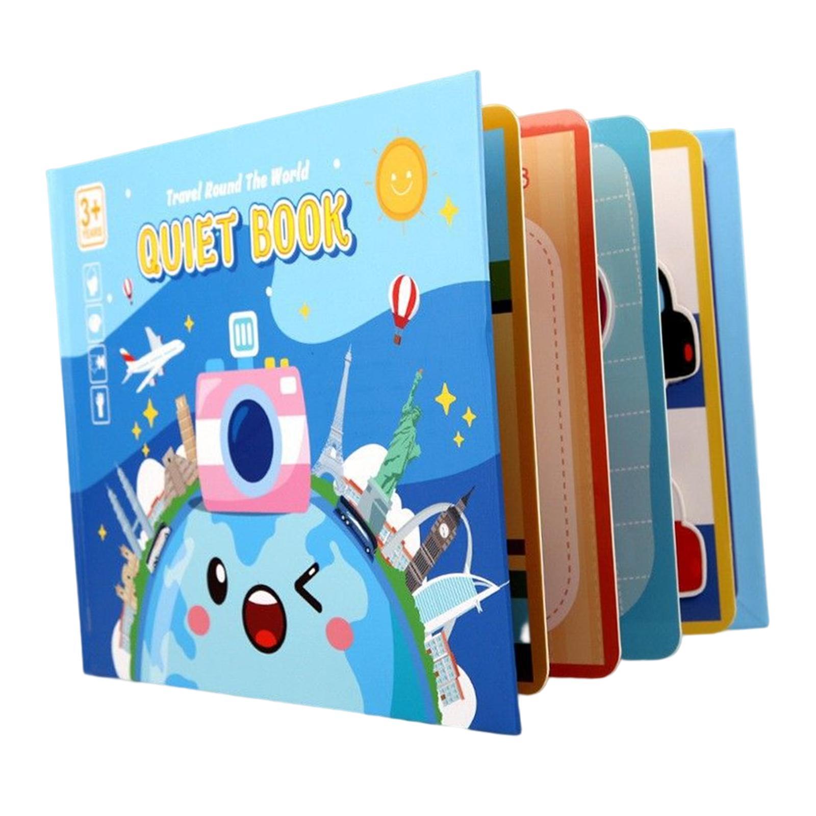 Montessori Book Learning Development Preschool for Toddler Girls Boys