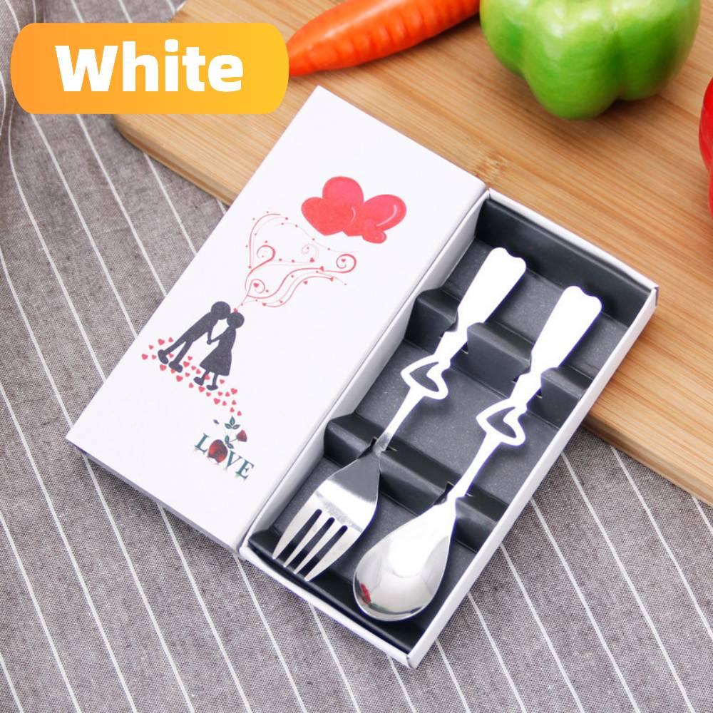 Bộ 2 Dụng Cụ Ăn Uống Bằng Thép Không Gỉ Chất Lượng Cao