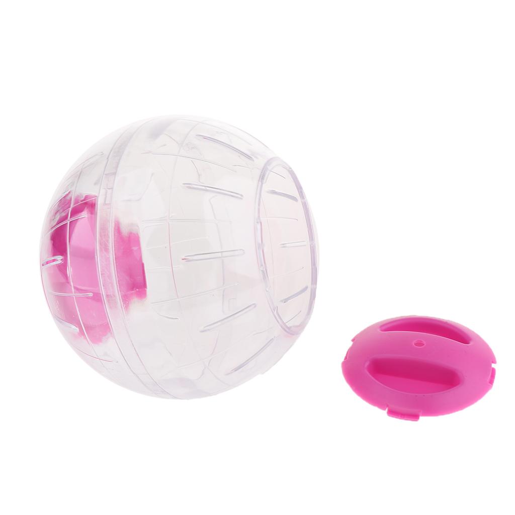 Small Animal Running Play Exercise Ball for Hamster Crystal Ball pink