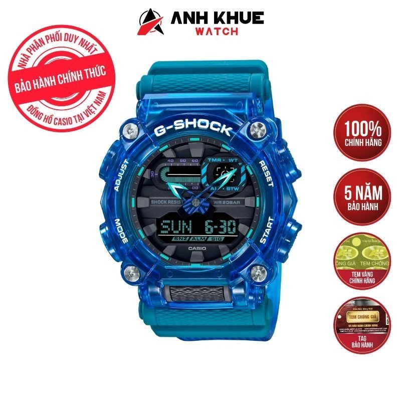 Đồng hồ Casio Nam G-Shock Dây Nhựa GA-900SKL-2ADR