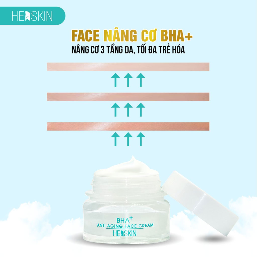 Kem Face Nâng Cơ Sáng Da Herskin Bha+ Antiaging Face Cream 20gr