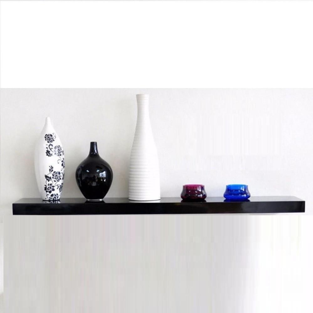 Bộ kệ treo tường 1 Thanh Ngang sâu 15cm - Kệ Treo Tường Gỗ Lõi Xanh Chống Ẩm +Tặng phụ kiện lắp đặt