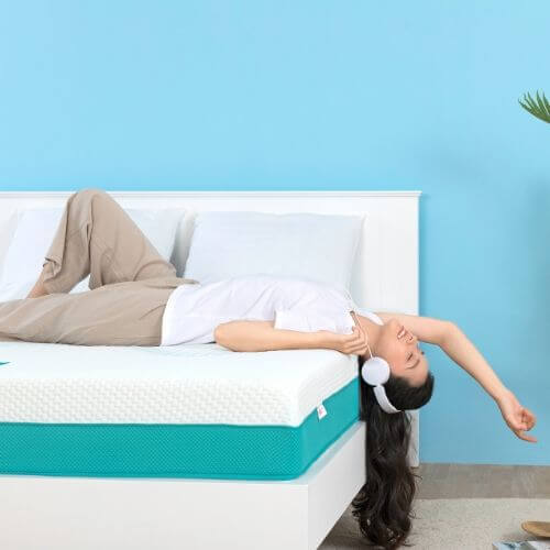 Nệm Foam Nhật Bản cao cấp Aeroflow Wave êm ái, thoáng mát, phân tán áp lực và massage nhẹ nhàng cho toàn bộ cơ thể