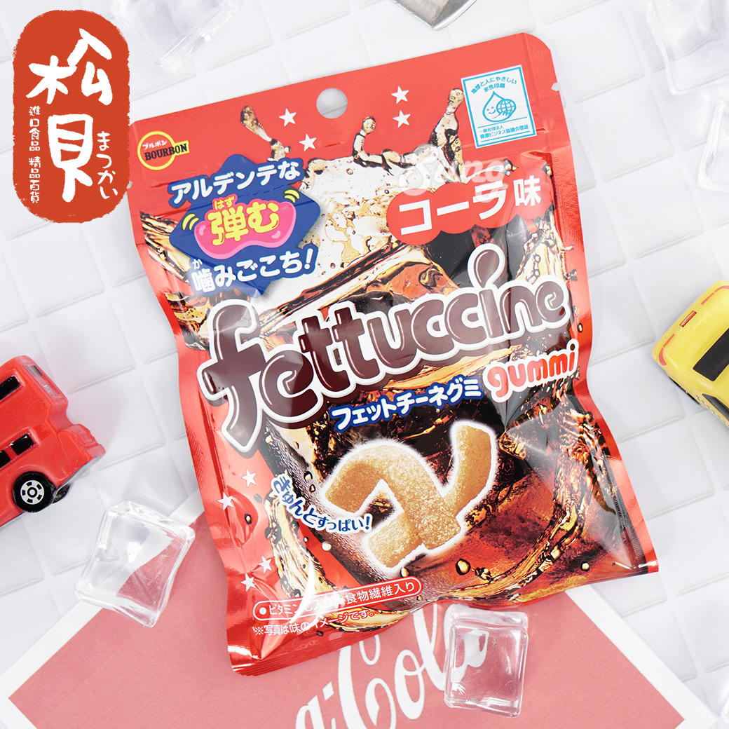 Kẹo dẻo Bourbon Fettuccine vị Cola 50gr