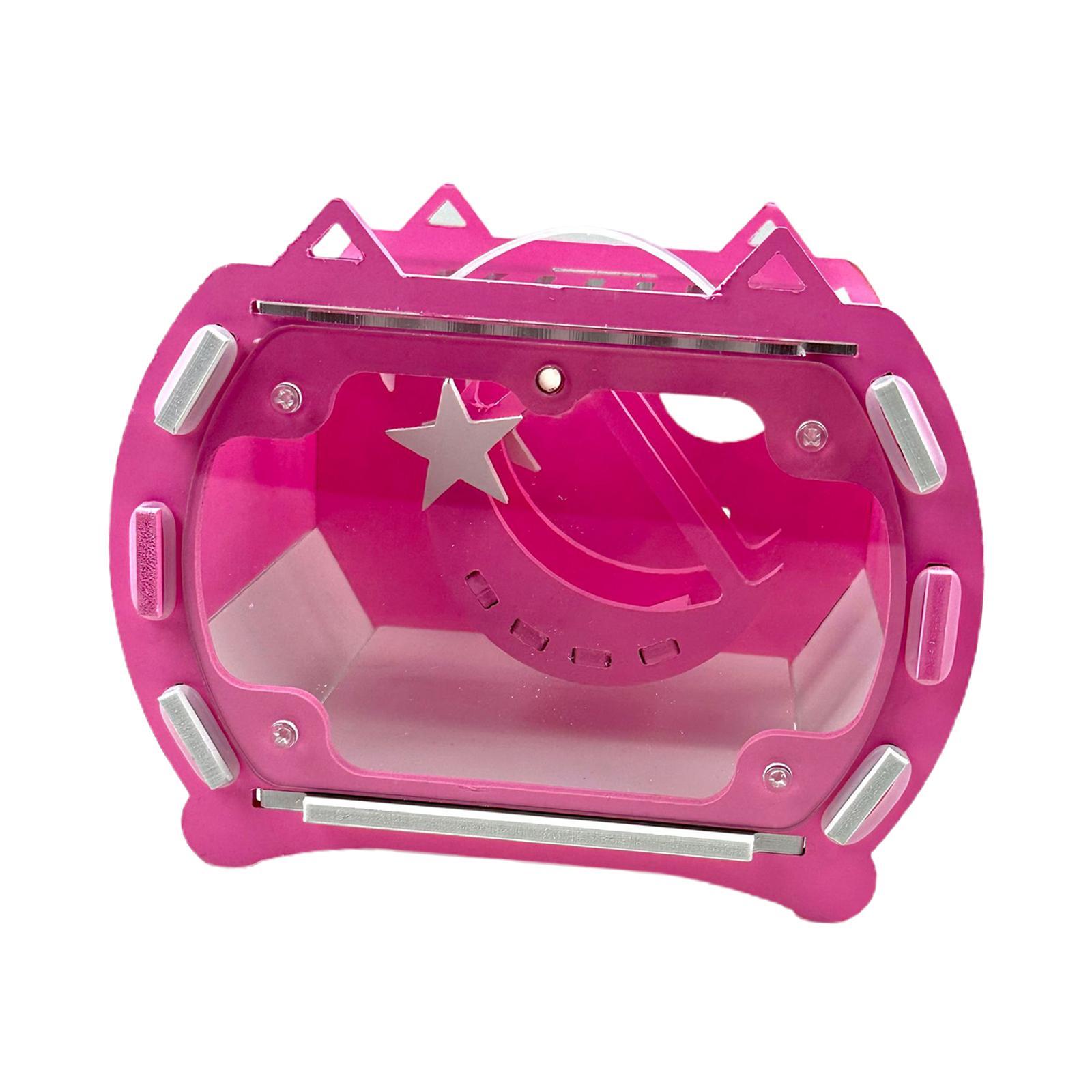 Hamster Carrier Cage, Pet Travel Carrier, Travel Cage Pouch Hamster Carry Case, Pet Cage for Small Animals Bunny Squirrel Chinchillas Traveling
