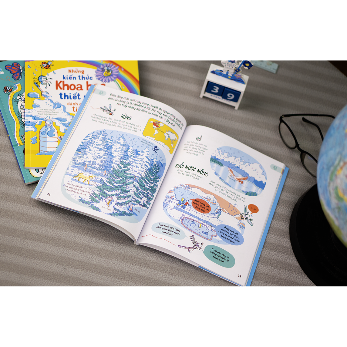 Sách Những Kiến Thức Địa lý Thiết Yếu Dành Cho Học Sinh Tiểu Học