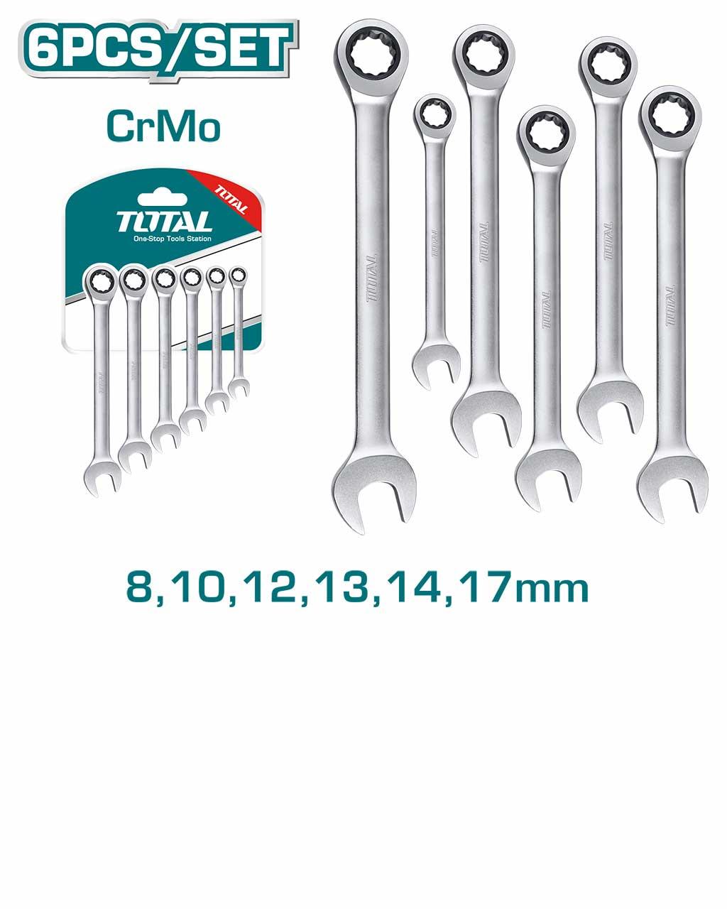 BỘ 6 CỜ LÊ MIỆNG VÒNG 2 CHIỀU TOTAL THT102RK566 - HÀNG CHÍNH HÃNG