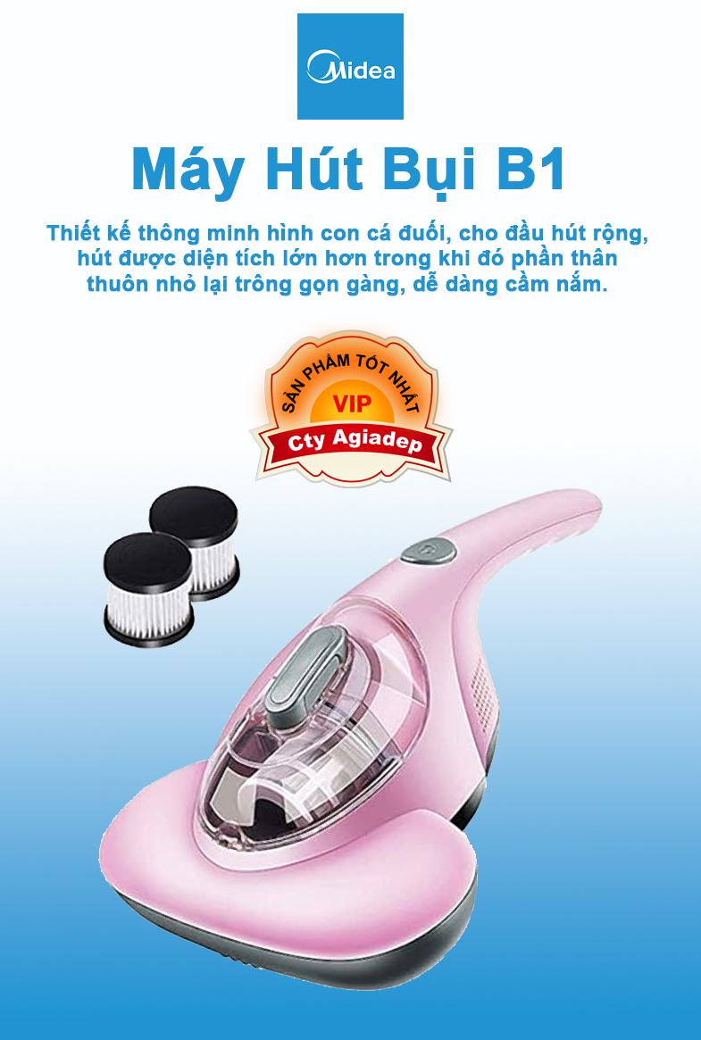 [Tổng Hợp] Máy hút bụi cầm tay Media, Máy hút bụi chăn ga gối đệm, ghế sofa bán chạy-Hàng chính hãng
