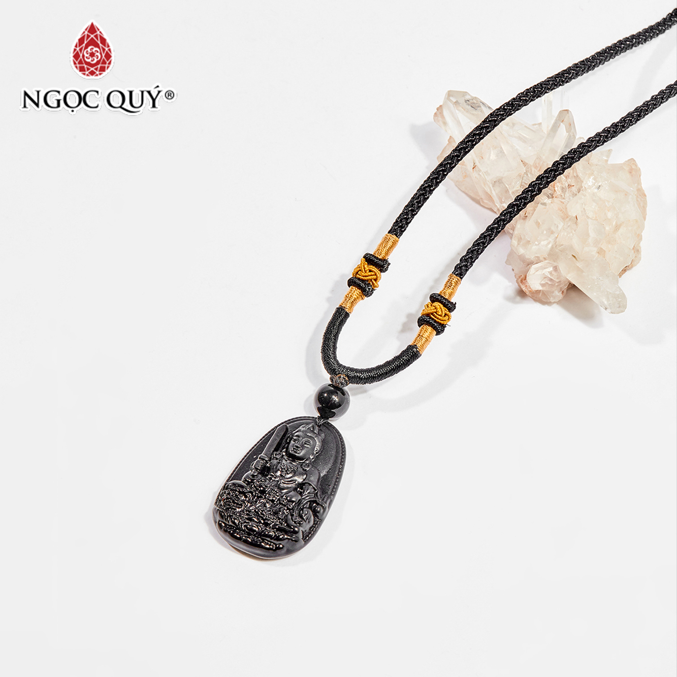 Dây chuyền phật bản mệnh a di đà - Ngọc Quý Gemstones