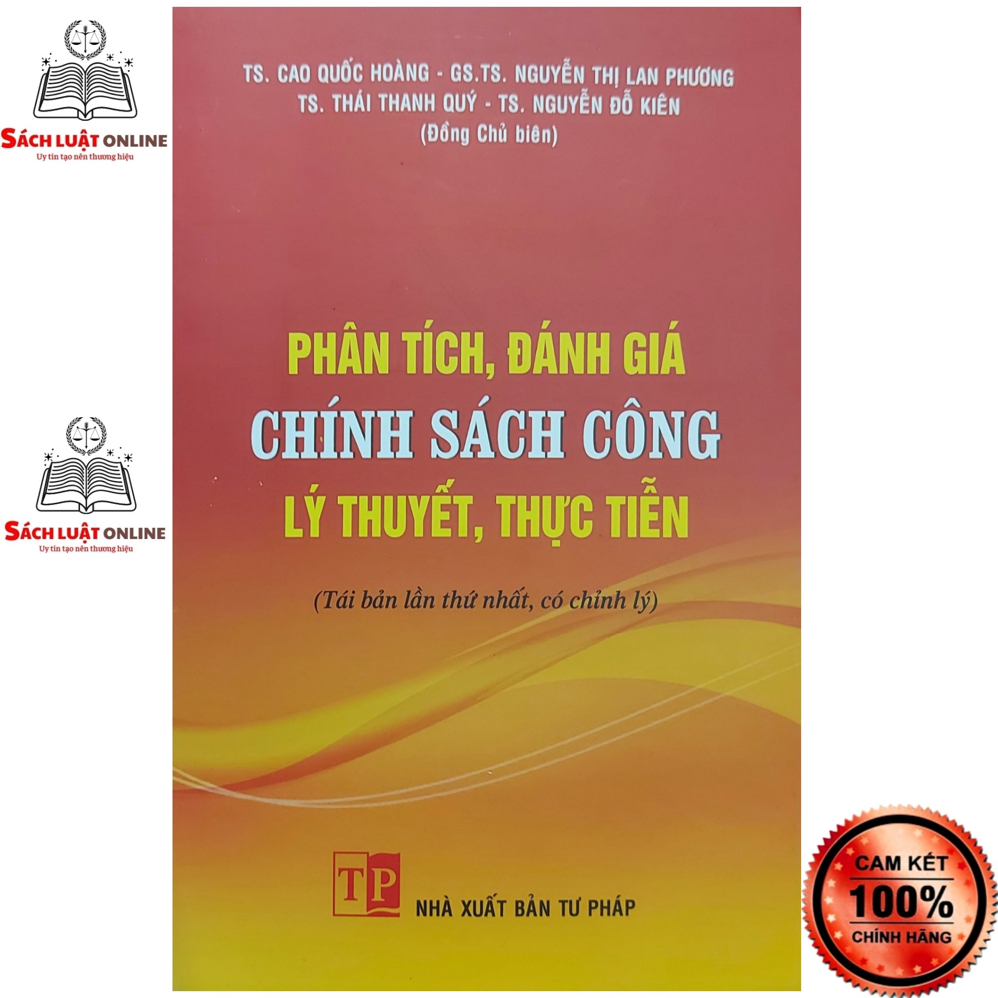 Sách - Phân tích đánh giá chính sách công lý thuyết thực tiễn
