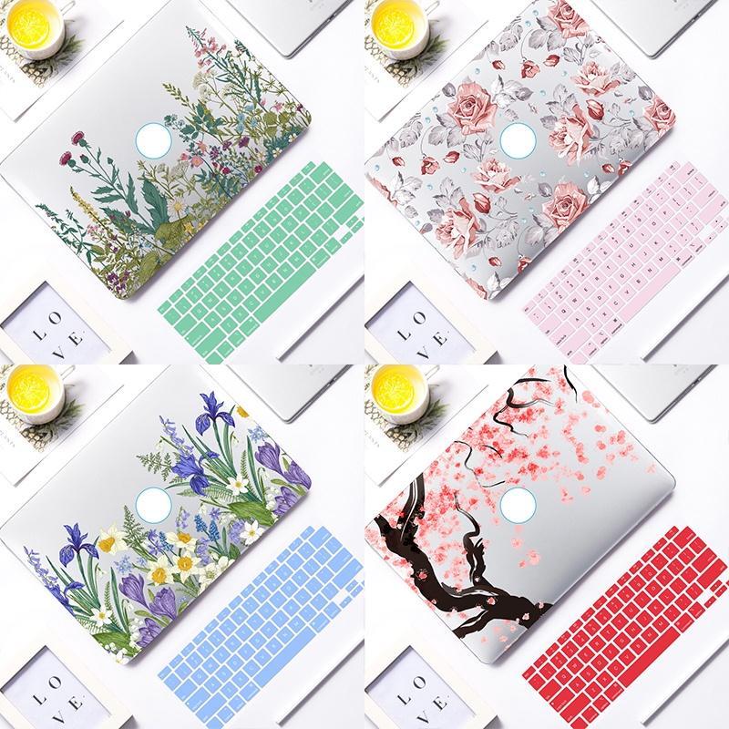Ốp Máy Tính Bảng Họa Tiết Hoa Cho Macbook M2 A2681 Air13.6 Pro13 A2338 A2686 Touch Bar 2020 Air Pro13 M1 A2337 A2289 A2251 2022