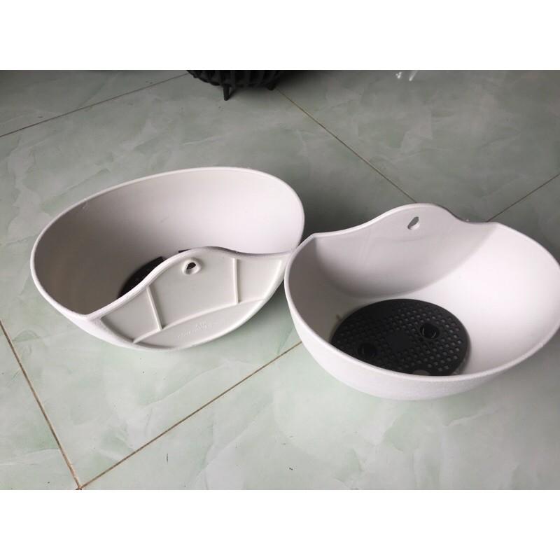 Combo 4 Chậu Ốp Tường - Ốp Vách cao cấp