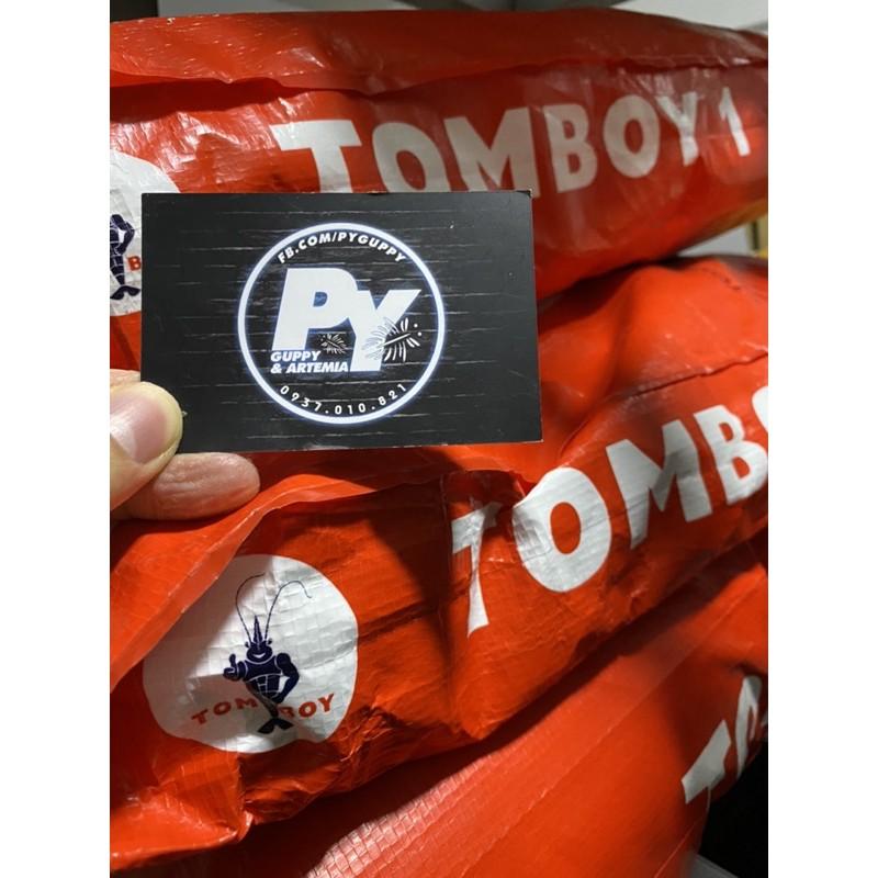 Bao 1Kg Cám Tomboy TB 0 - 1 - 2 -3 Cho Cá - Tép - Tôm - Guppy - Betta-Mún-Neon-Thuỷ Sinh-7 màu-RanChu-Cá Vàng