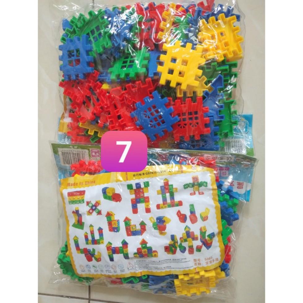 Bộ Lắp Ghép Bằng Nhựa Thông Minh Cho Bé M1-22