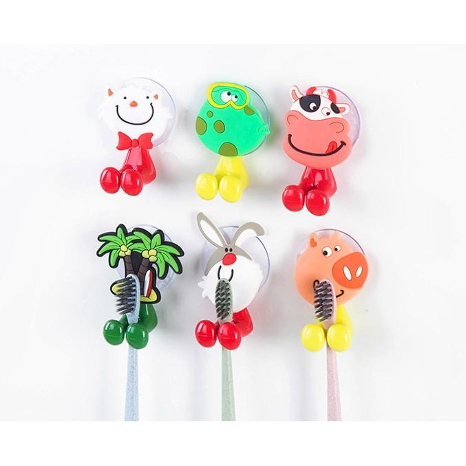 (ĐƯỢC CHỌN HÌNH) Kẹp Bàn Chải Đánh Răng Hình Thú Ngộ Nghĩnh