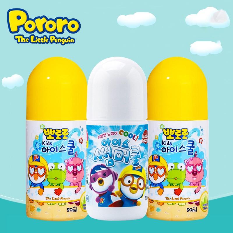 Lăn đuổi muỗi cho trẻ em Poro Kids Hàn Quốc 50ml