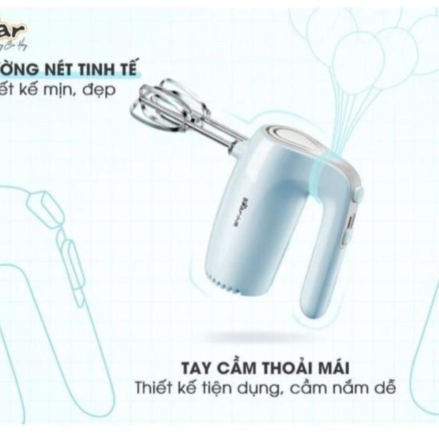 Máy Đánh Trứng, Đánh Kem Mini Cầm Tay Bear, 5 Tốc Độ