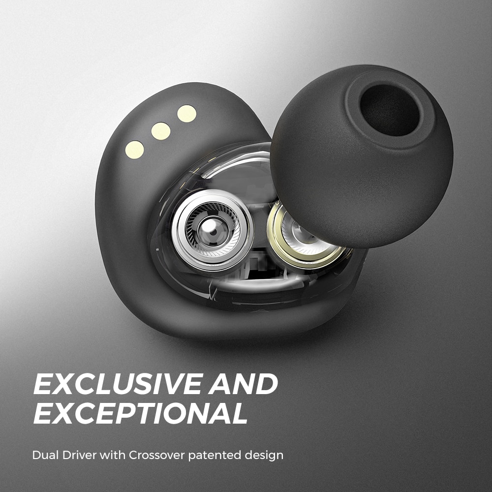 Tai Nghe True Wireless Earbuds SOUNDPEATS Truengine SE Dual Dynamic Drivers - Hàng Chính Hãng