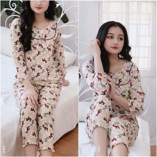 Quần áo mặc nhà hưu xinh ảnh thật đủ size