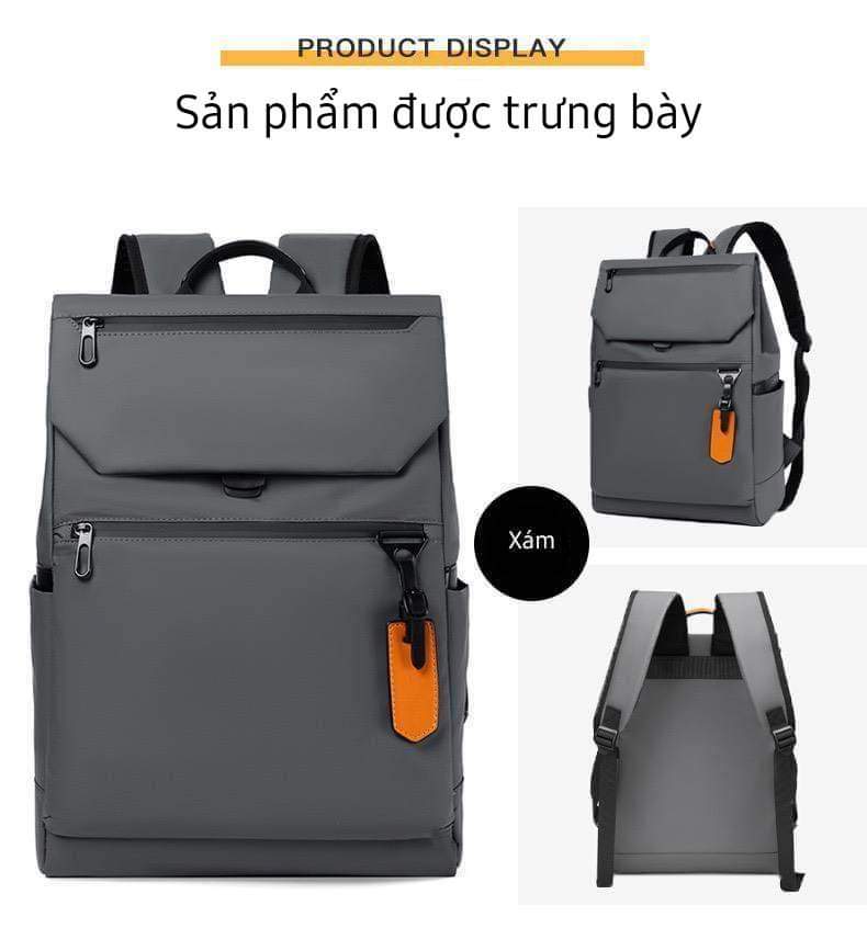 Balo nam nữ thời trang tích hợp công nghệ, chống nước,  đựng latop 14, 15 inch